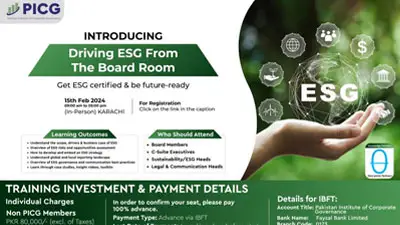 Driving ESG from the Boardroom Workshop