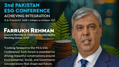 Mr. Farrukh Rehman 2nd ESG for Pakistan Conference