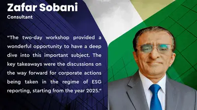 Mr Zafar Sobani on PICG & IFC ESG Initiatives